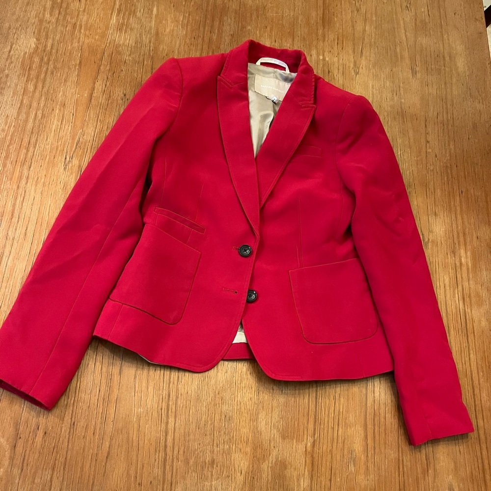 Red Banana Republic Blazer 0P GUC